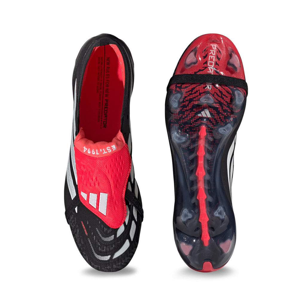 ADIDAS PREDATOR ELITE FT FG - CORE BLACK/FTWR WHITE/LUCID RED