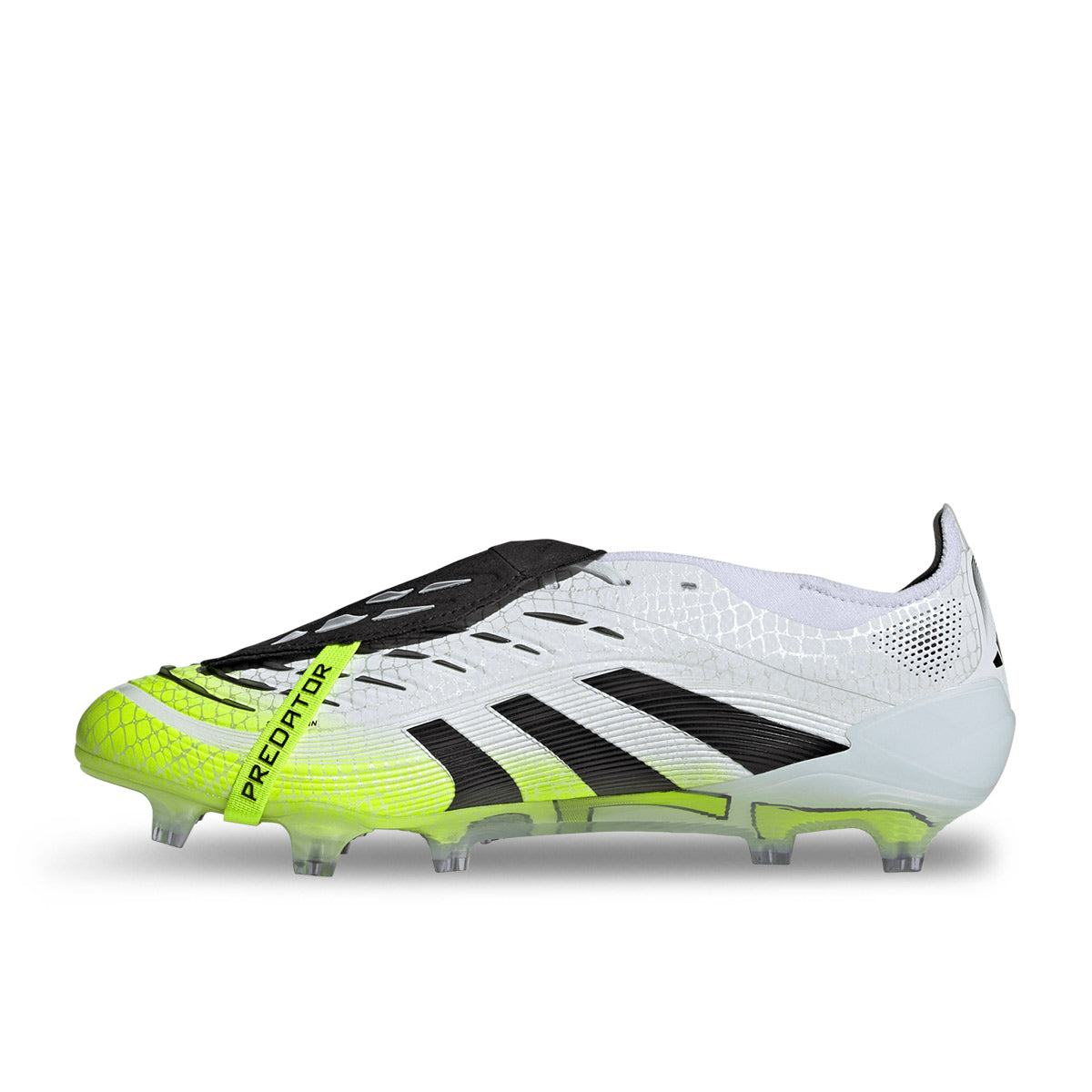 ADIDAS PREDATOR ELITE FT FG - FTWR WHITE/CORE BLACK/LUCID LEMON