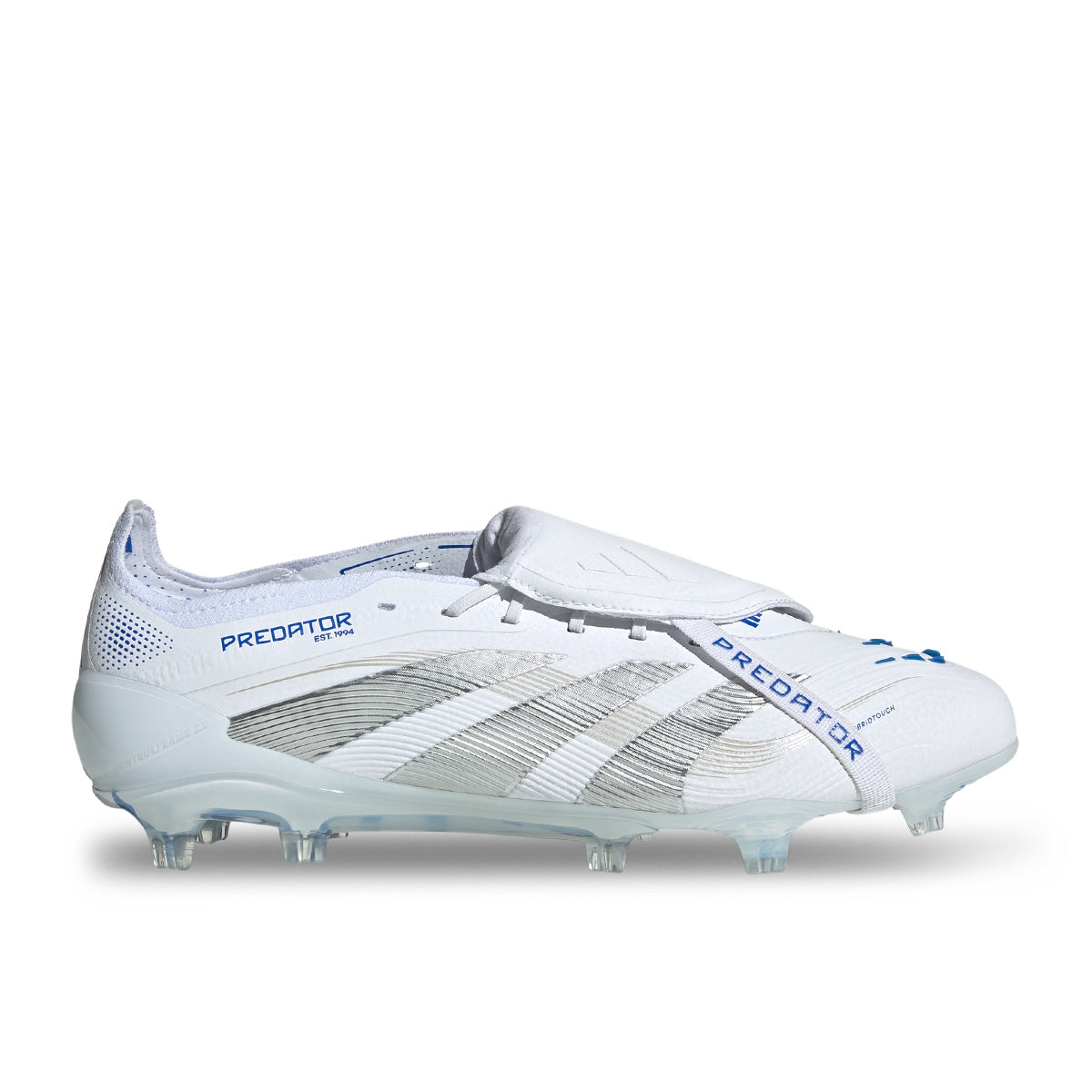 ADIDAS PREDATOR ELITE FT FG - FTWR WHITE/SILVER MET/BRIGHT ROYAL