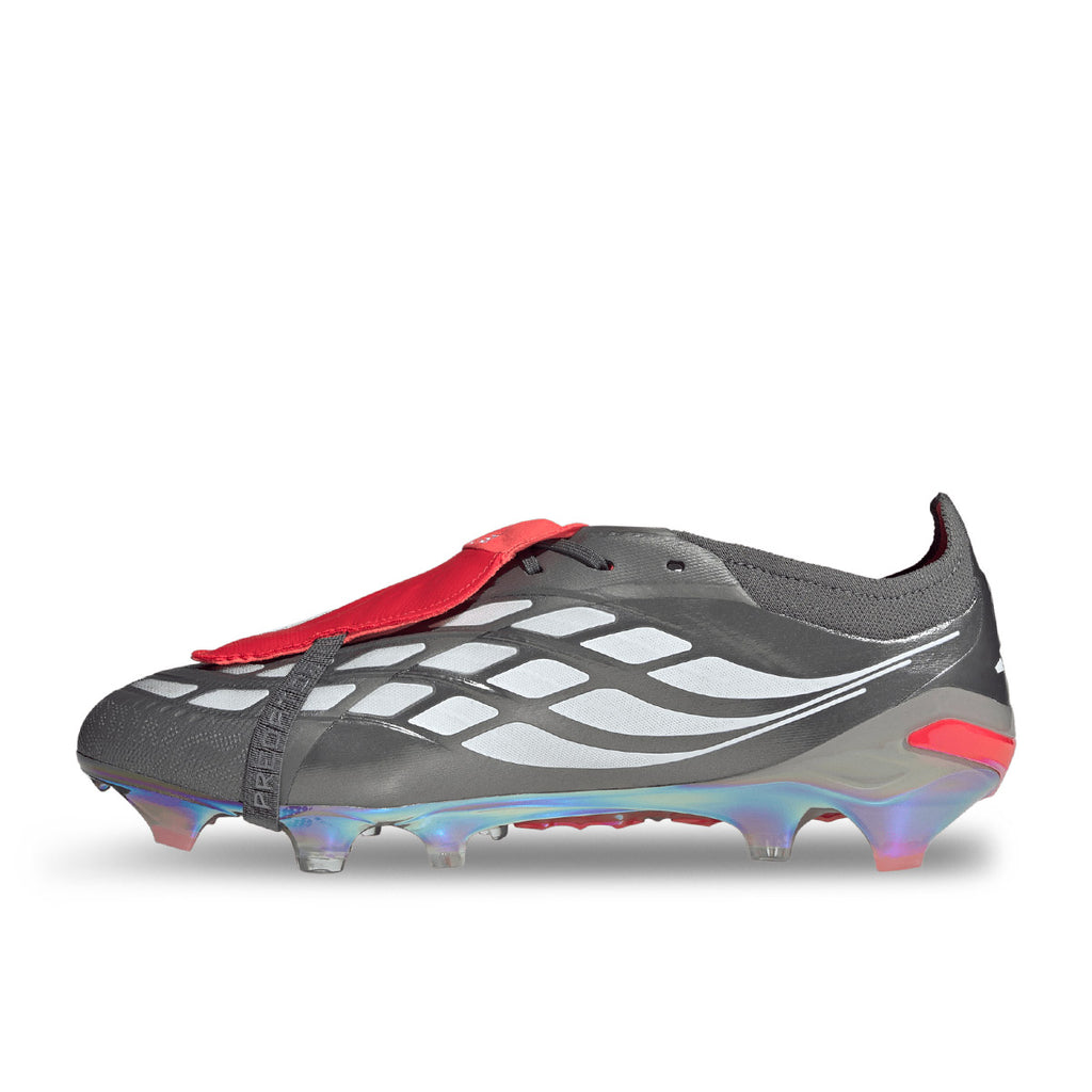 ADIDAS PREDATOR ELITE FT FG - IRON MET/FTWR WHITE/LUCID RED