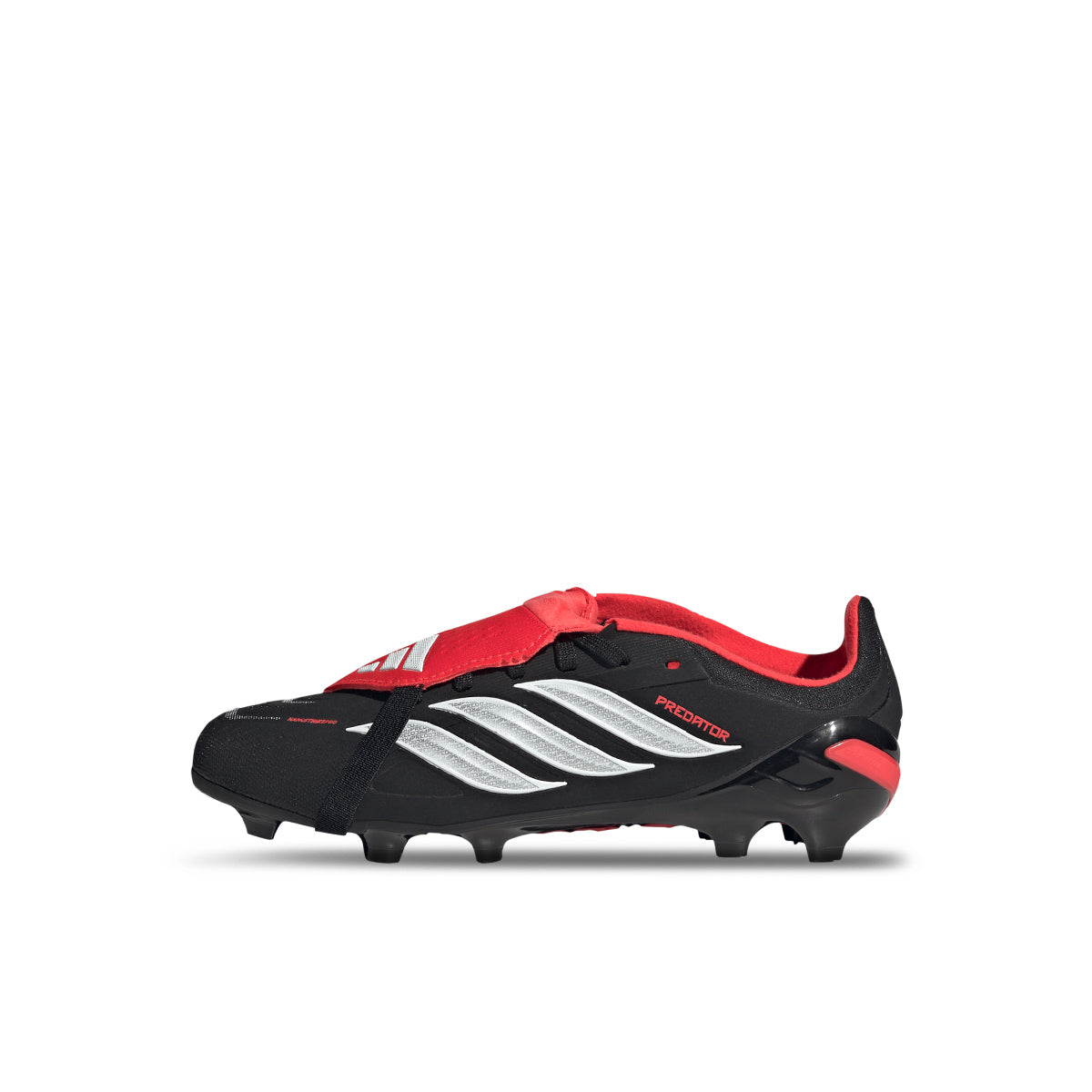 ADIDAS PREDATOR ELITE FT FG J - CORE BLACK/FTWR WHITE/LUCID RED