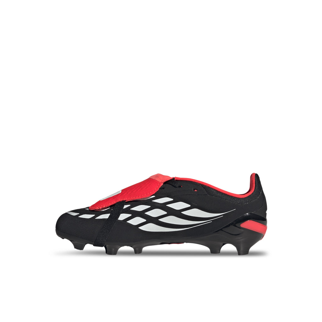 ADIDAS PREDATOR ELITE FT FG J - CORE BLACK/FTWR WHITE/LUCID RED