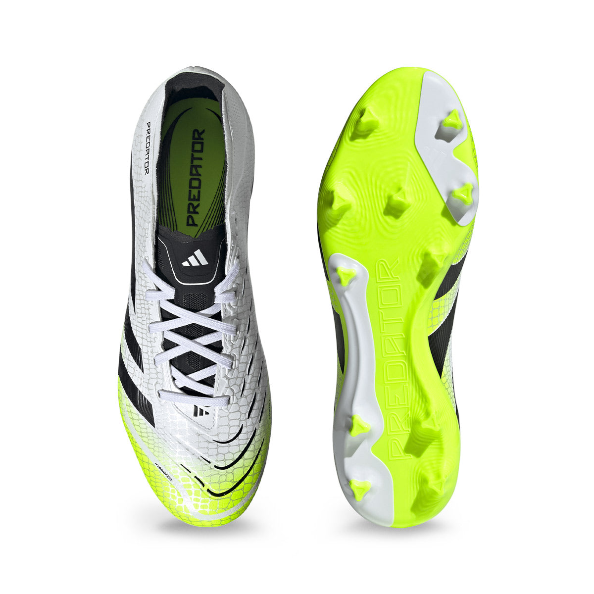 ADIDAS PREDATOR LEAGUE FG/MG - FTWR WHITE/CORE BLACK/LUCID LEMON