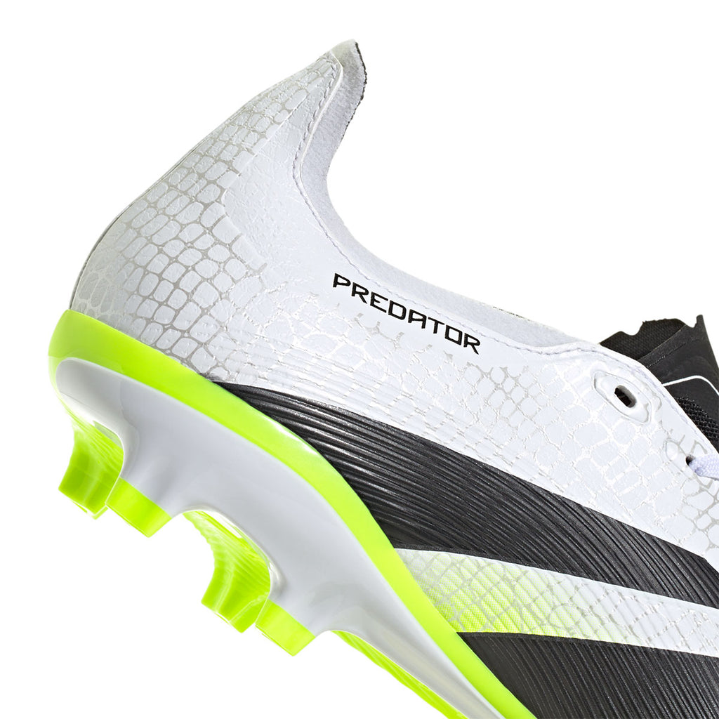 ADIDAS PREDATOR LEAGUE FG/MG - FTWR WHITE/CORE BLACK/LUCID LEMON