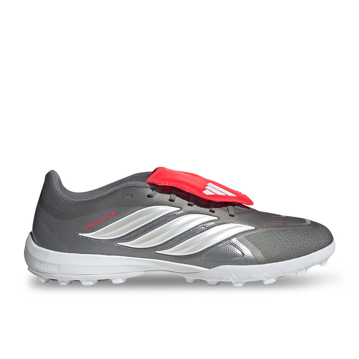 ADIDAS PREDATOR LEAGUE FT TF - IRON MET/ZERO MET/LUCID RED