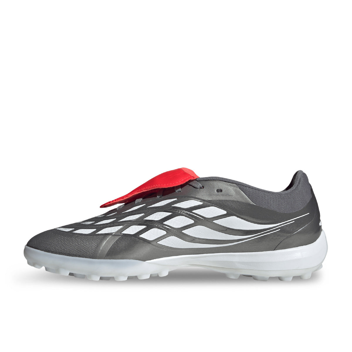 ADIDAS PREDATOR PRO FT TF - IRON MET/ZERO MET/LUCID RED