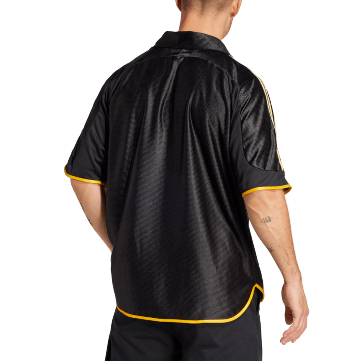ADIDAS REAL MADRID 1999/2000 AWAY RETRO JERSEY - BLACK