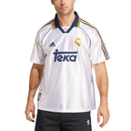 ADIDAS REAL MADRID 1999/2000 HOME RETRO JERSEY - WHITE