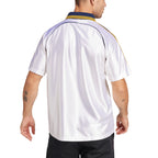 ADIDAS REAL MADRID 1999/2000 HOME RETRO JERSEY - WHITE