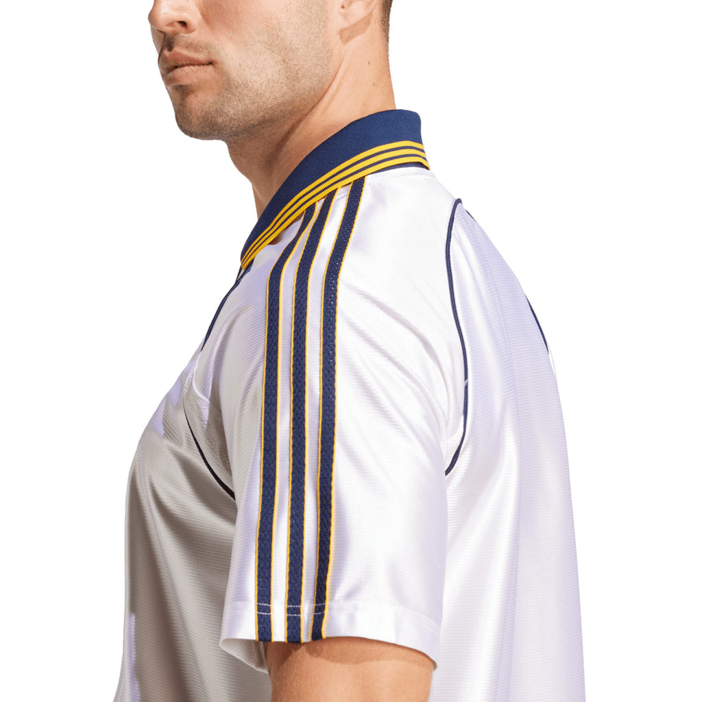 ADIDAS REAL MADRID 1999/2000 HOME RETRO JERSEY - WHITE