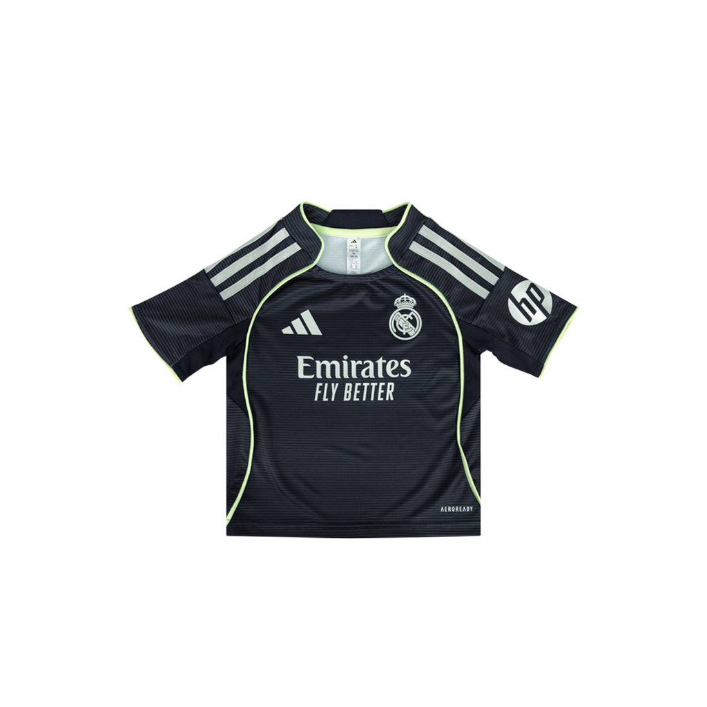 ADIDAS REAL MADRID 2025/2026 AWAY MINI JERSEY - LEGEND INK