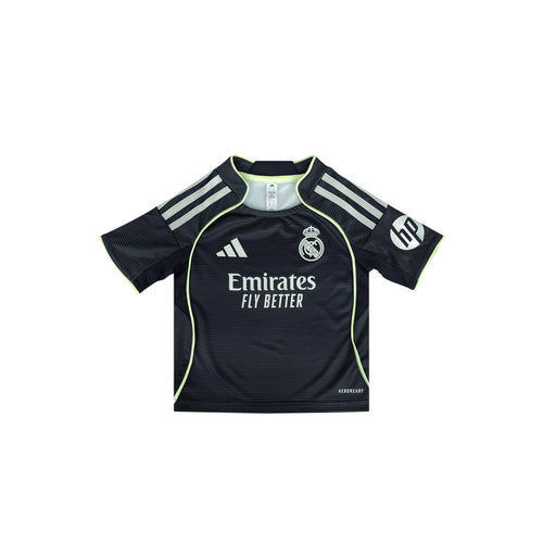 ADIDAS REAL MADRID 2025/2026 AWAY MINI JERSEY - LEGEND INK