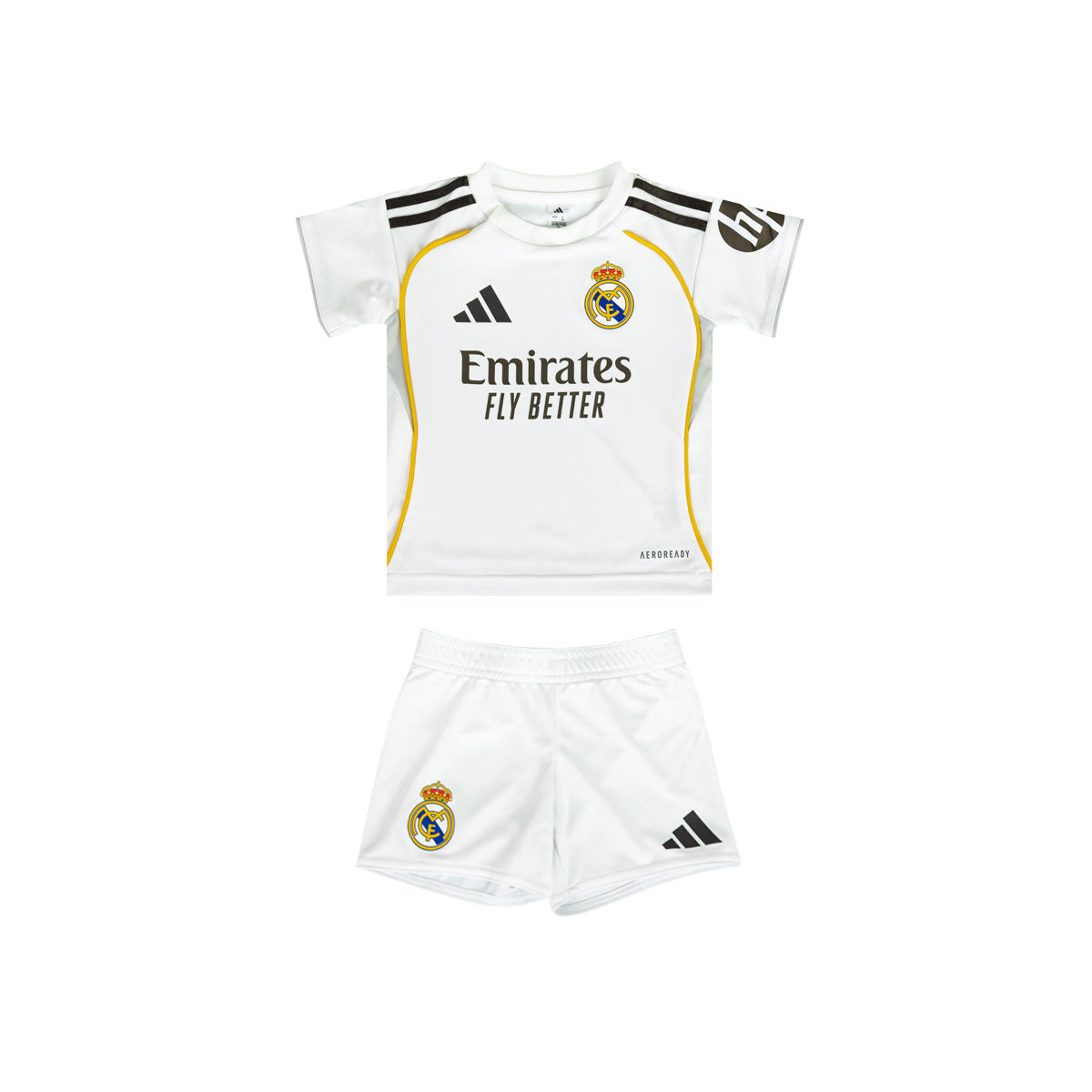 ADIDAS REAL MADRID 2025/2026 HOME BABY JERSEY - WHITE