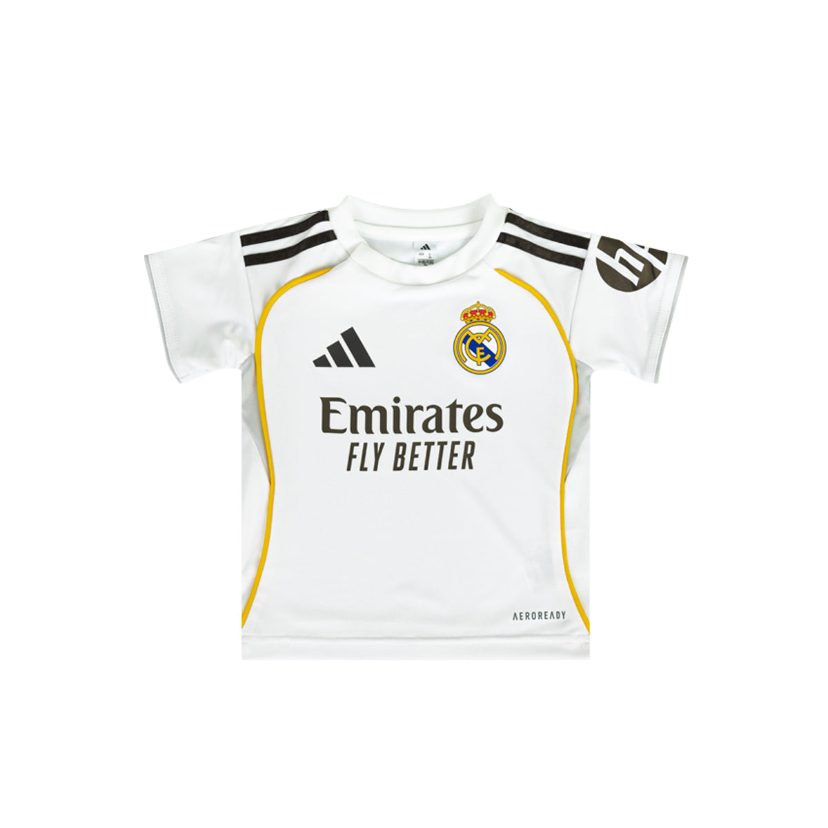 ADIDAS REAL MADRID 2025/2026 HOME BABY JERSEY - WHITE