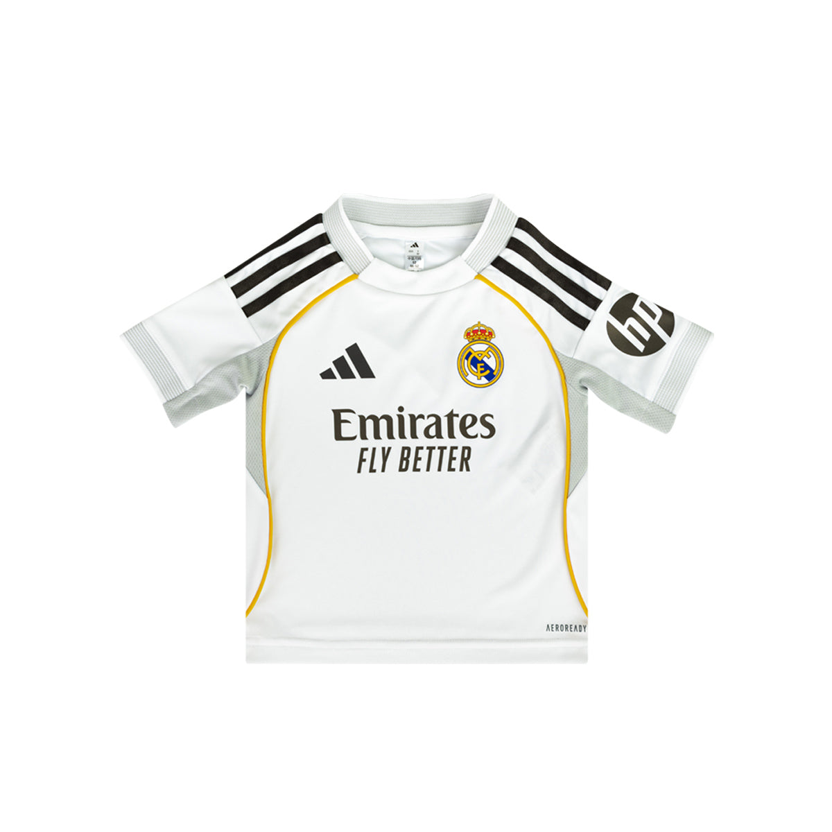 ADIDAS REAL MADRID 2025/2026 HOME MINI JERSEY - WHITE