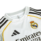 ADIDAS REAL MADRID 2025/2026 HOME MINI JERSEY - WHITE