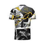ADIDAS REAL MADRID 2025/2026 PRE SHIRT - WHITE/BLACK/BOLD GOLD