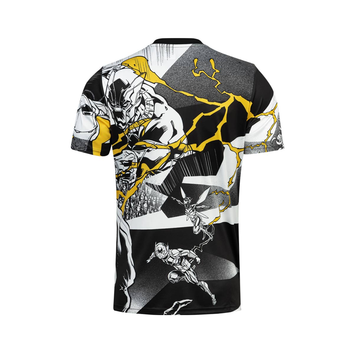 ADIDAS REAL MADRID 2025/2026 PRE SHIRT - WHITE/BLACK/BOLD GOLD