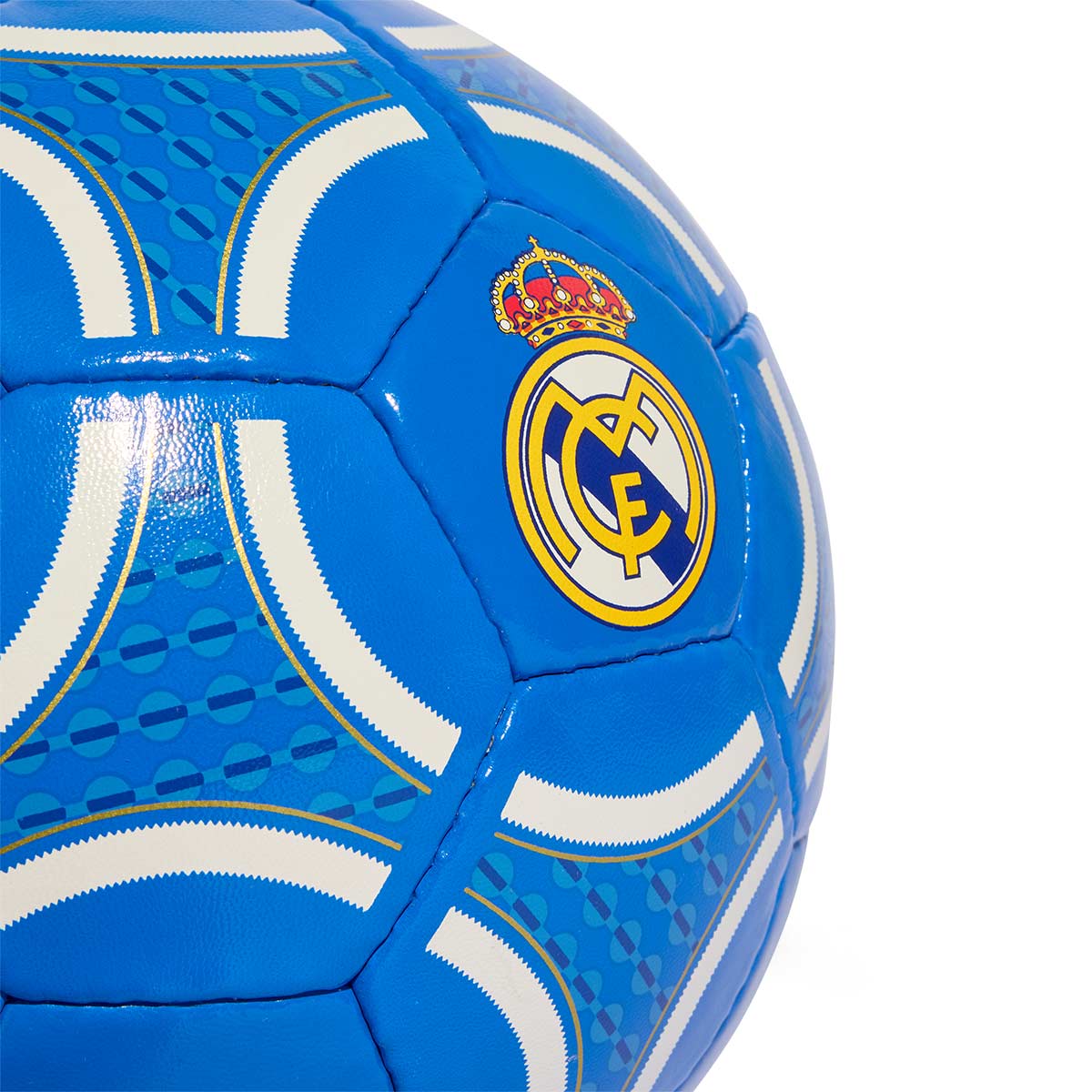 ADIDAS REAL MADRID 2025/2026 THIRD CLUB BALL - BLUEBIRD/RAY BLUE/BOLD GOLD