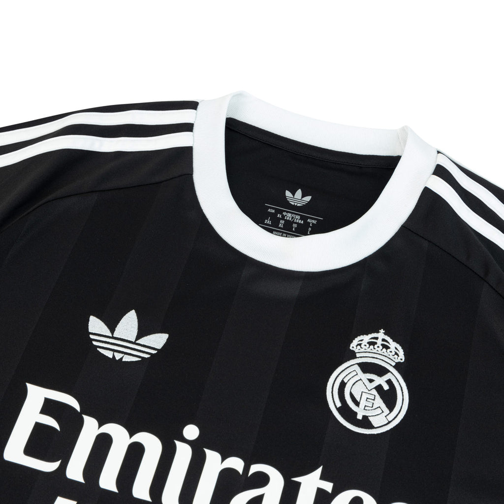 ADIDAS REAL MADRID 2025/2026 THIRD GK JERSEY - BLACK