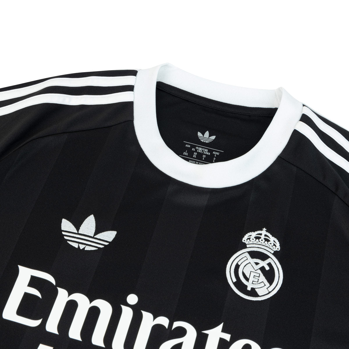 ADIDAS REAL MADRID 2025/2026 THIRD GK JERSEY - BLACK
