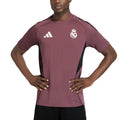 ADIDAS REAL MADRID 2025/2026 TRAINING JERSEY - SHADOW FIG