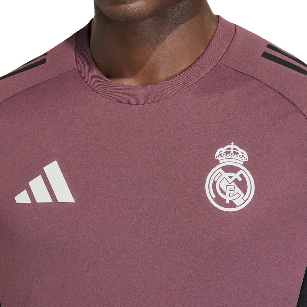 ADIDAS REAL MADRID 2025/2026 TRAINING JERSEY - SHADOW FIG