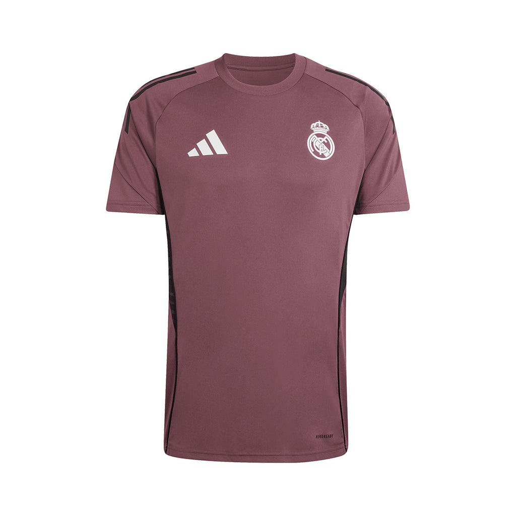 ADIDAS REAL MADRID 2025/2026 TRAINING JERSEY - SHADOW FIG