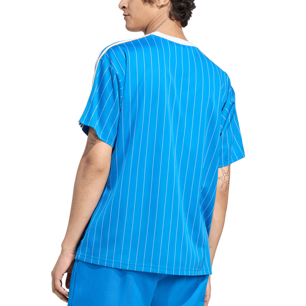 ADIDAS REAL MADRID TERRACE ICONS JERSEY - BLUEBIRD/WHITE