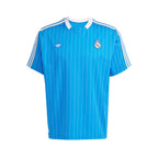 ADIDAS REAL MADRID TERRACE ICONS JERSEY - BLUEBIRD/WHITE