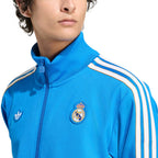ADIDAS REAL MADRID TERRACE ICONS TRACK TOP - BLUEBIRD/WHITE