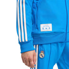 ADIDAS REAL MADRID TERRACE ICONS TRACK TOP - BLUEBIRD/WHITE