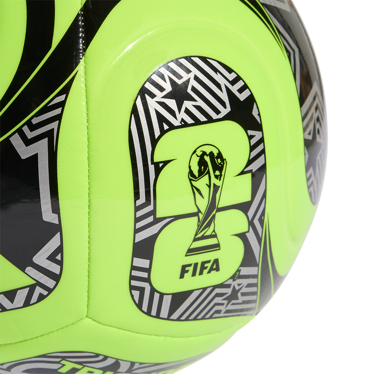 ADIDAS TRIONDA CLUB BALL - LUCID LEMON/BLACK/SILVER MET
