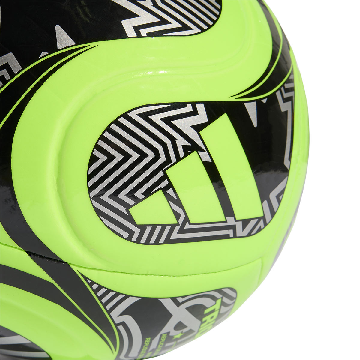 ADIDAS TRIONDA CLUB BALL - LUCID LEMON/BLACK/SILVER MET