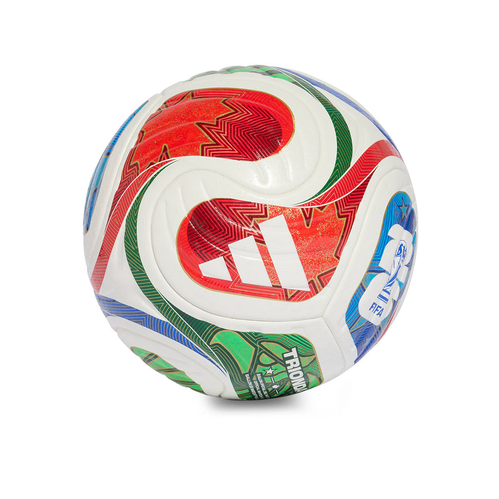 ADIDAS TRIONDA PRO BALL - WHITE BLUE/HIRES RED/FLASH LIME
