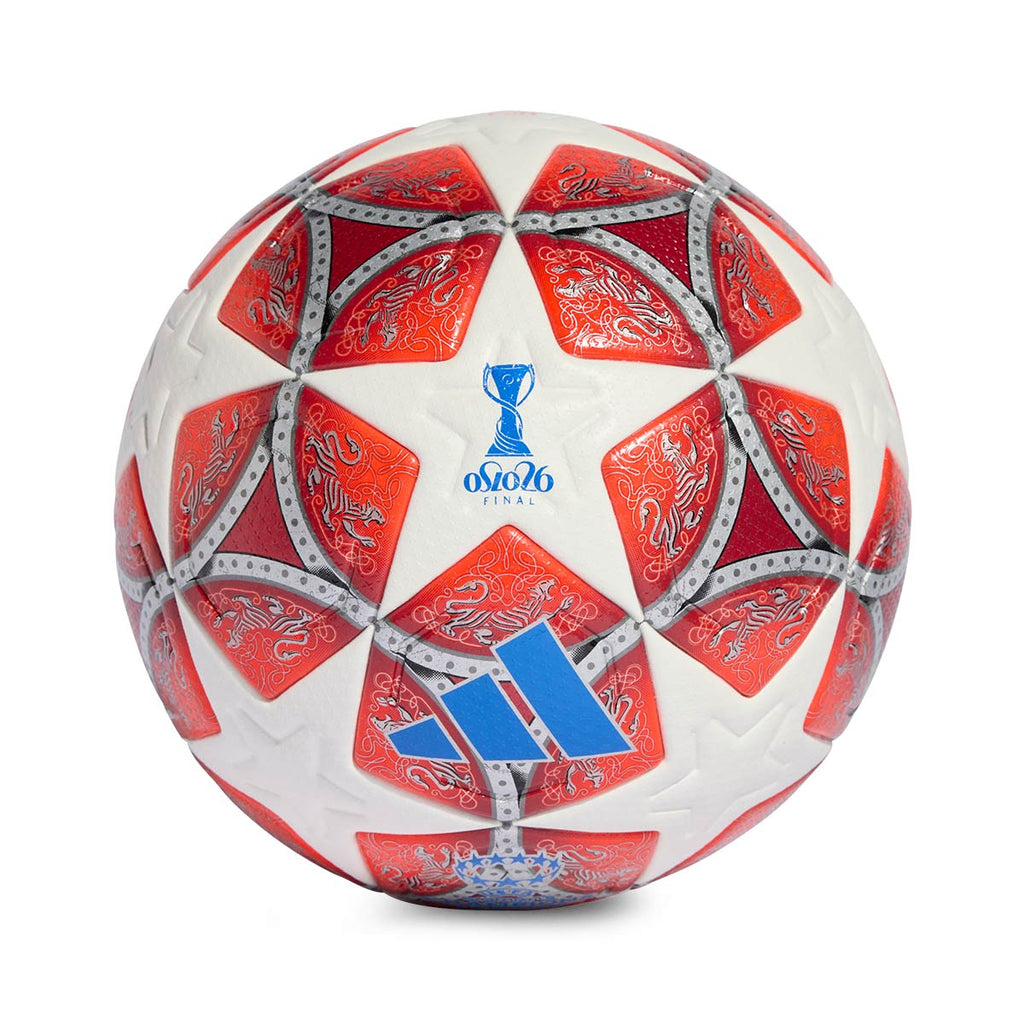 ADIDAS WOMEN UCL PRO FINAL BALL - WHITE/RED