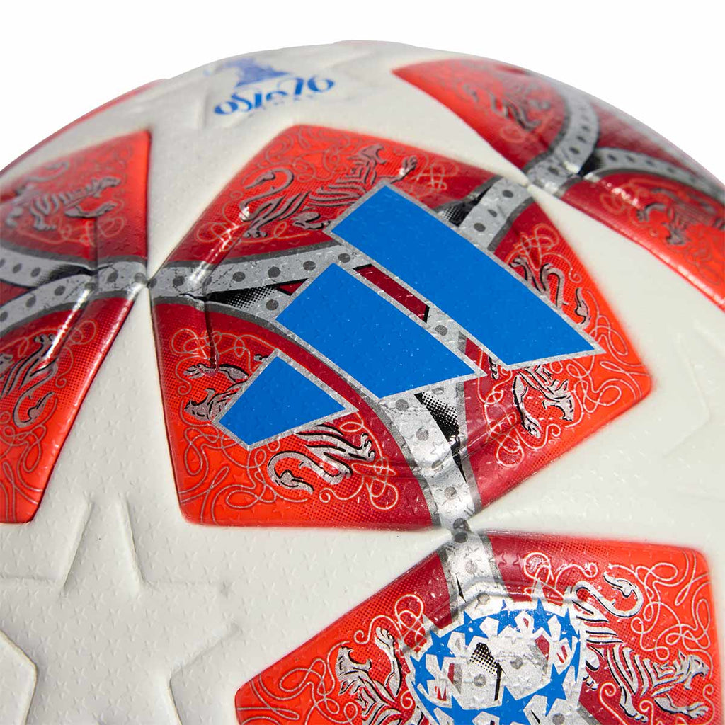 ADIDAS WOMEN UCL PRO FINAL BALL - WHITE/RED
