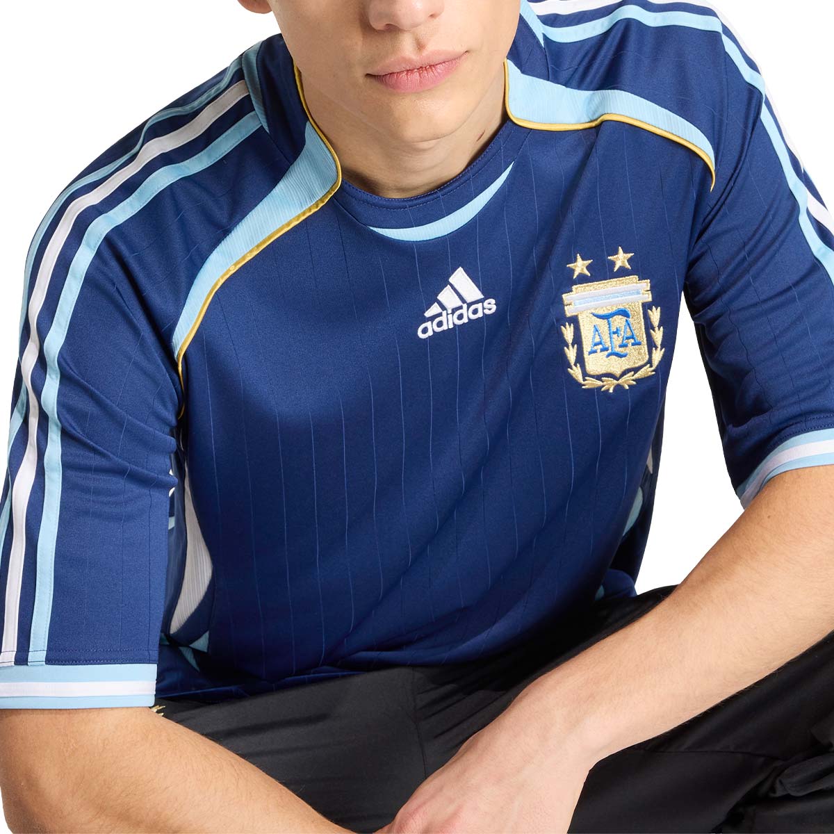 ADIDAS ARGENTINA 2006 AWAY JERSEY - DARK BLUE