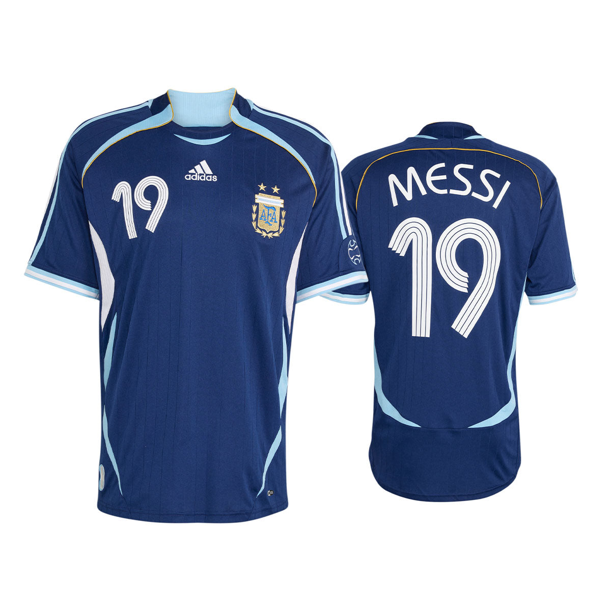 ADIDAS ARGENTINA 2006 AWAY JERSEY MESSI#19 - DARK BLUE