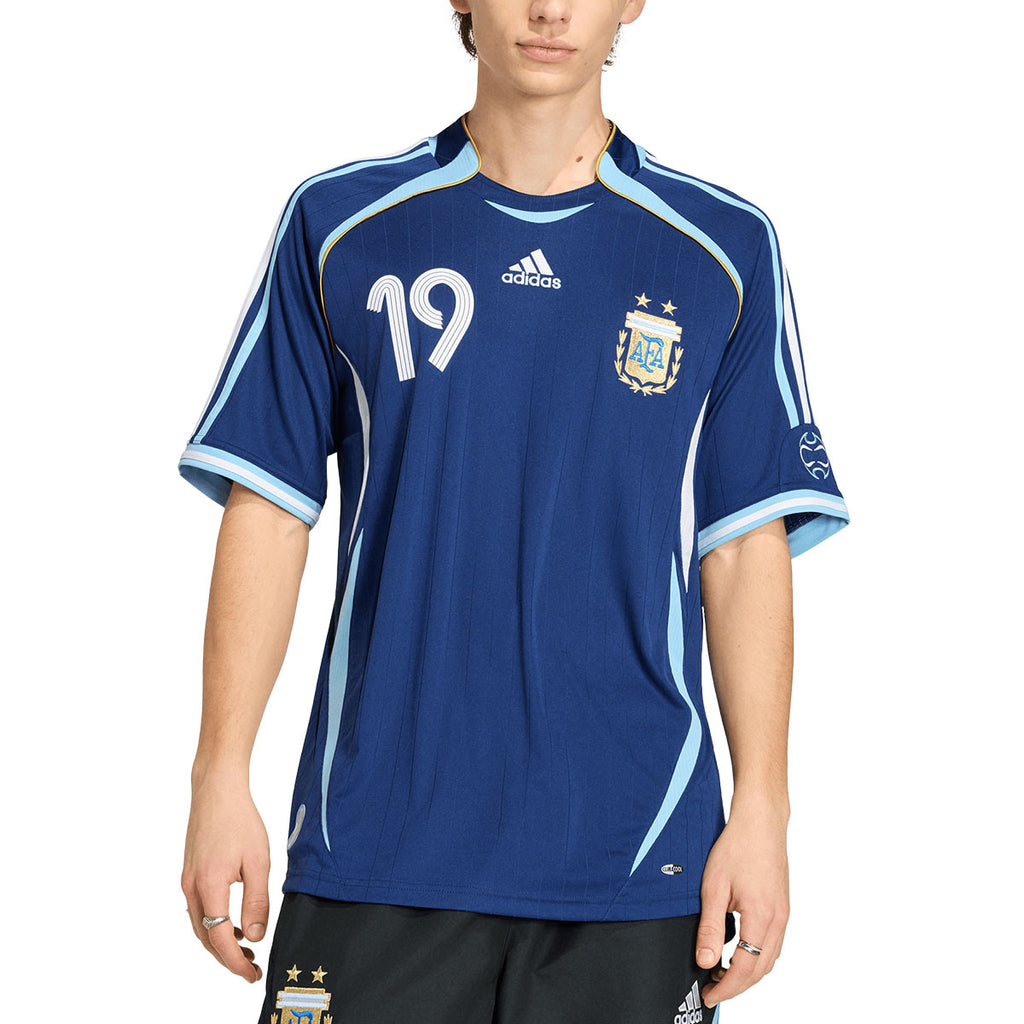 ADIDAS ARGENTINA 2006 AWAY JERSEY MESSI#19 - DARK BLUE