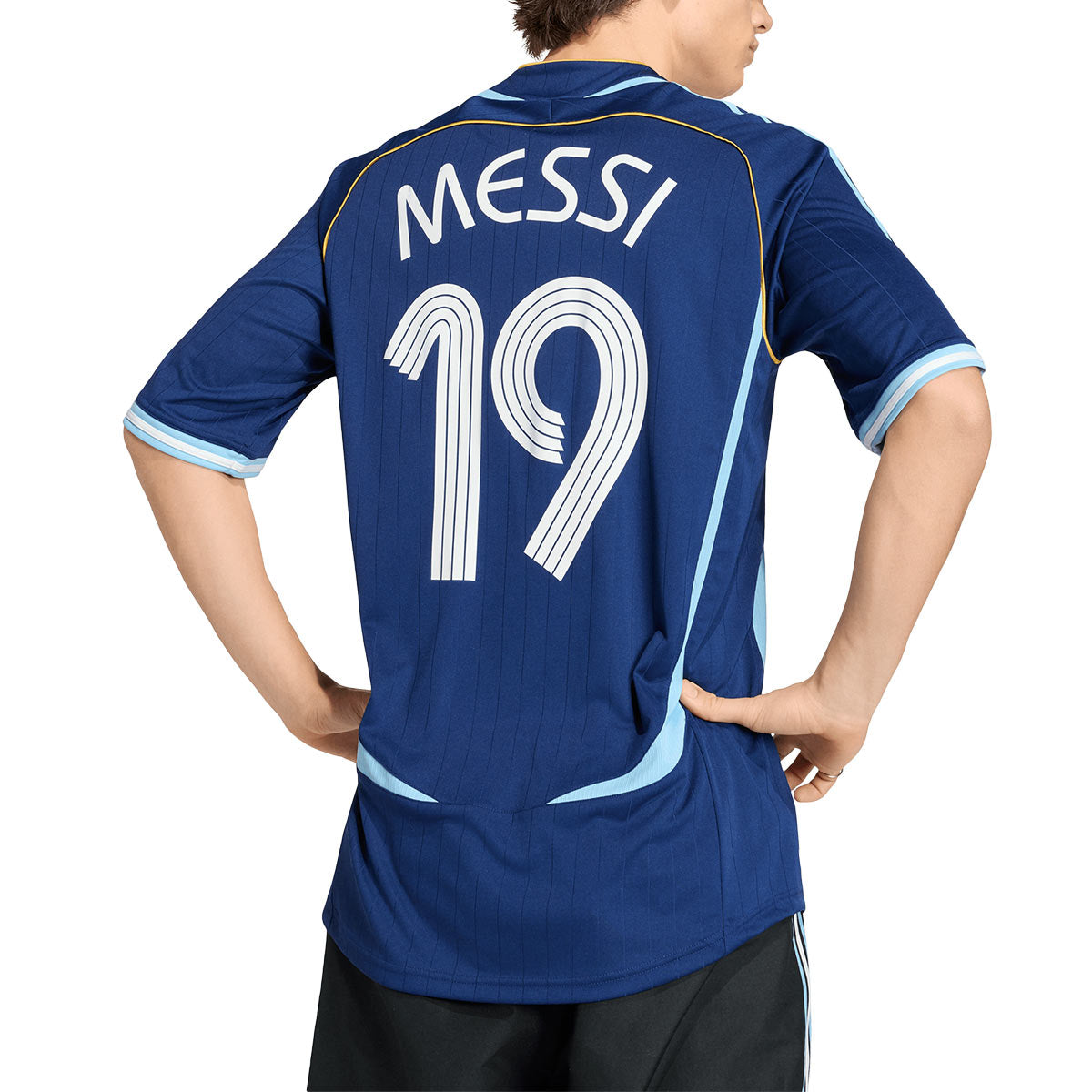ADIDAS ARGENTINA 2006 AWAY JERSEY MESSI#19 - DARK BLUE