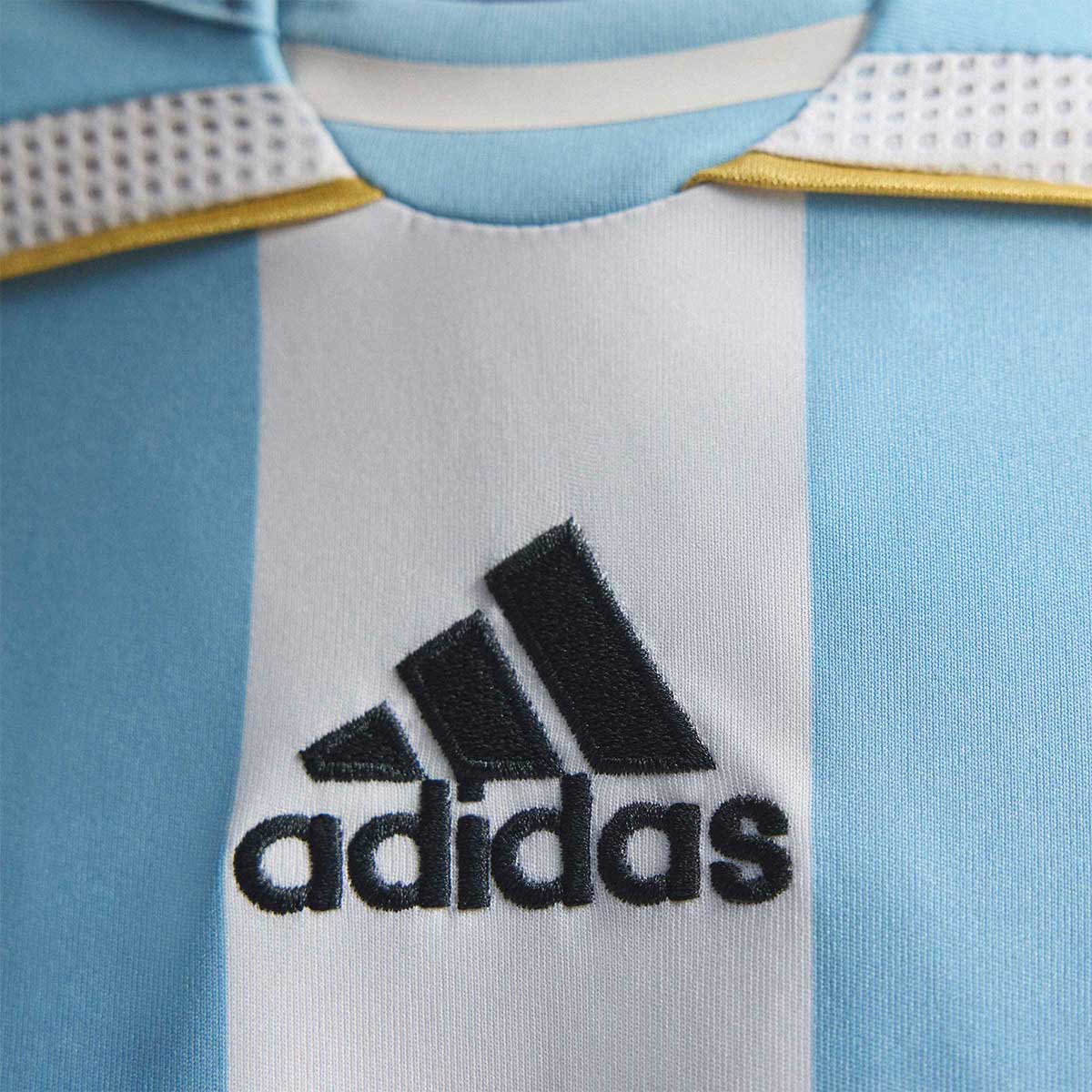 ADIDAS ARGENTINA 2006 HOME JERSEY - WHITE/CLEAR BLUE