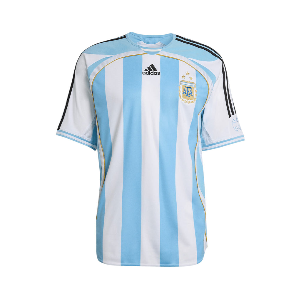 ADIDAS ARGENTINA 2006 HOME JERSEY - WHITE/CLEAR BLUE