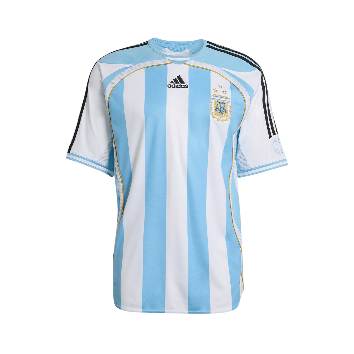 ADIDAS ARGENTINA 2006 HOME JERSEY - WHITE/CLEAR BLUE