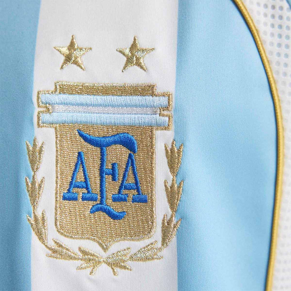 ADIDAS ARGENTINA 2006 HOME JERSEY MESSI#19 - WHITE/CLEAR BLUE