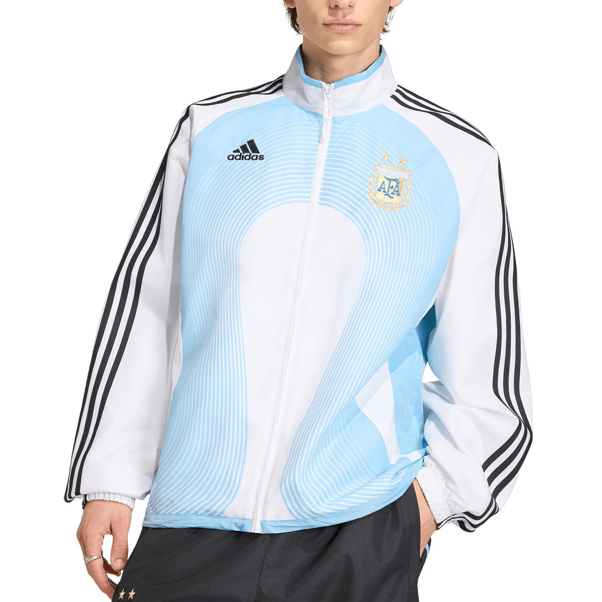 ADIDAS ARGENTINA 2006 HOME TRACK TOP - WHITE