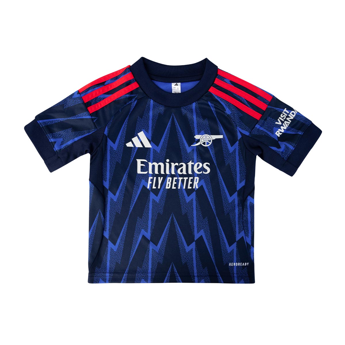 ADIDAS ARSENAL 2025/2026 AWAY MINI JERSEY - NIGHT INDIGO/GREY TWO