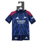 ADIDAS ARSENAL 2025/2026 AWAY MINI JERSEY - NIGHT INDIGO/GREY TWO