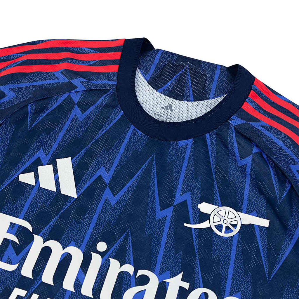 ADIDAS ARSENAL 2025/2026 AWAY PLAYER JERSEY - NIGHT INDIGO/GREY TWO
