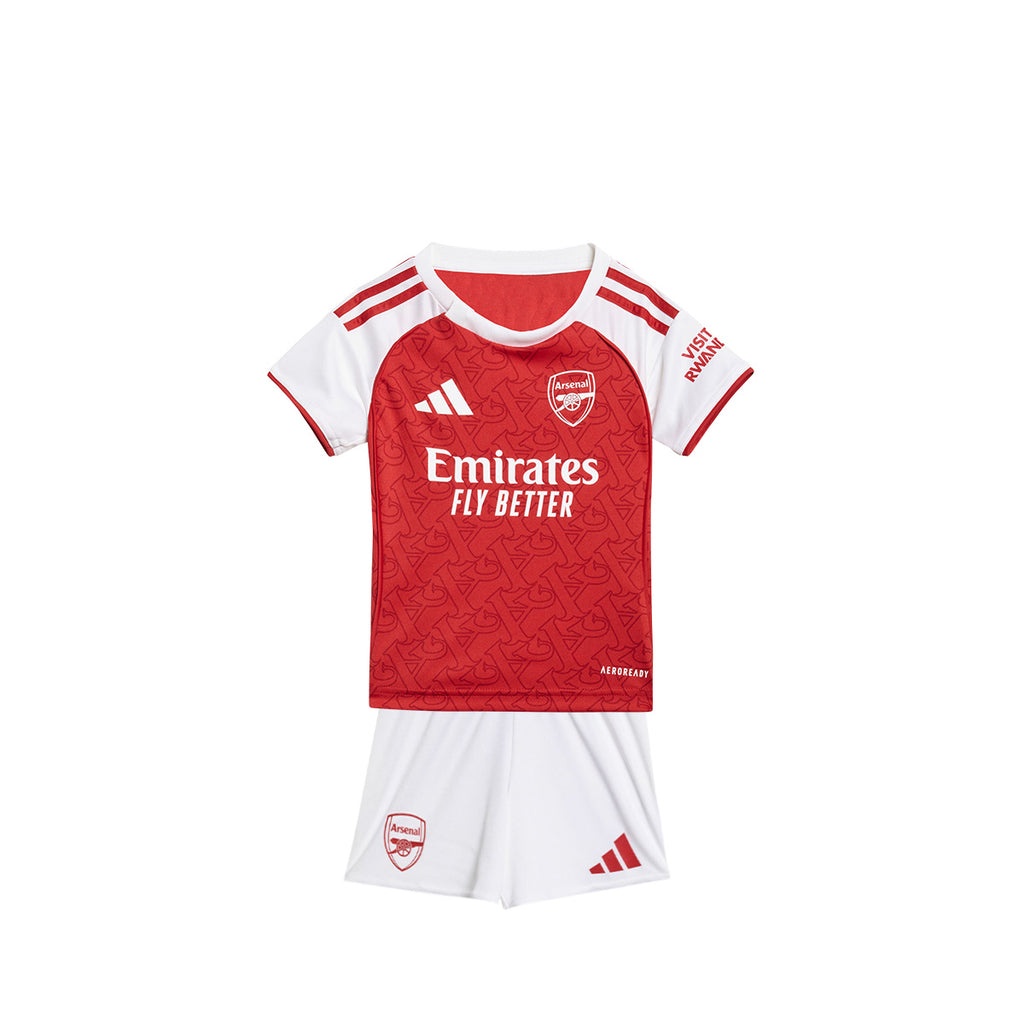 ADIDAS ARSENAL 2025/2026 HOME BABY JERSEY - BETTER SCARLET/WHITE